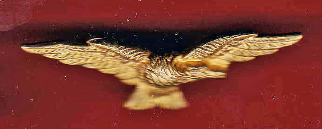 Royal Air Force Officer's field service cap badge