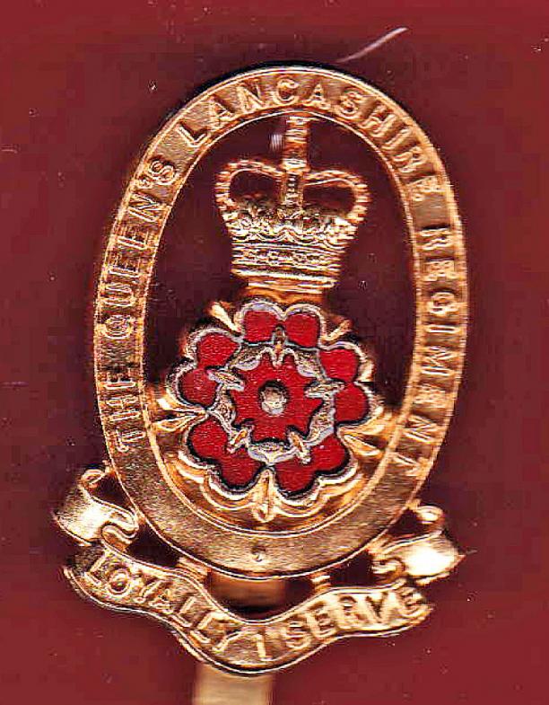 The Queen's Lancashire Regiment cap badge