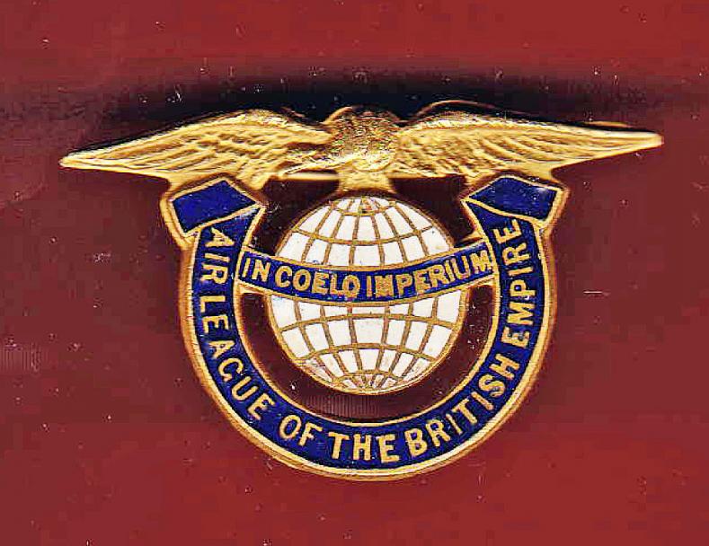 Air League of British Empire lapel badge