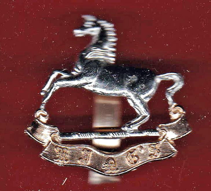 King's Liverpool Regiment staybright cap badge