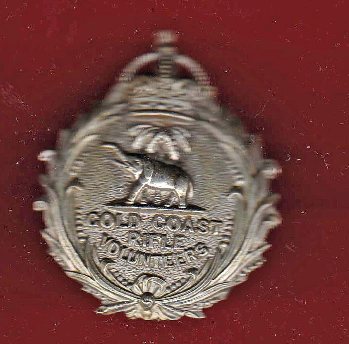 The Gold Coast Rifle Volunteers cap badge