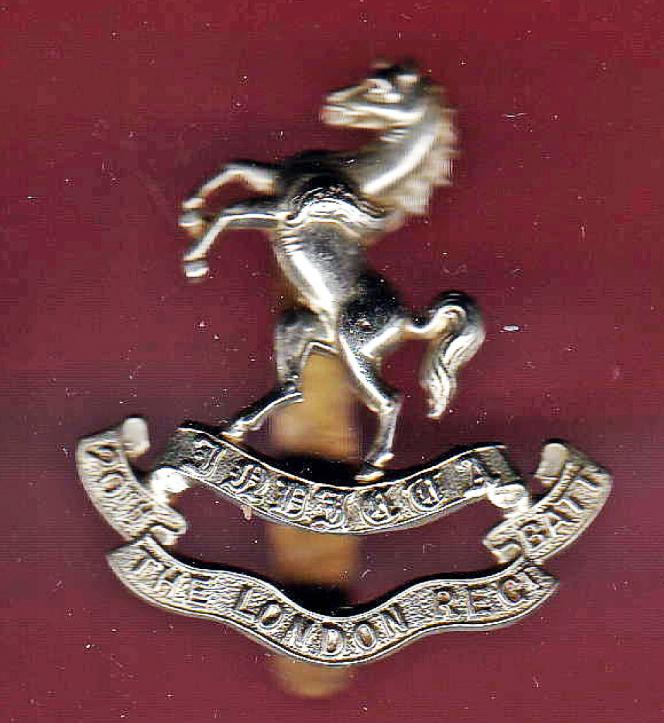 20th County of London Bn. London Regiment OR's cap badge