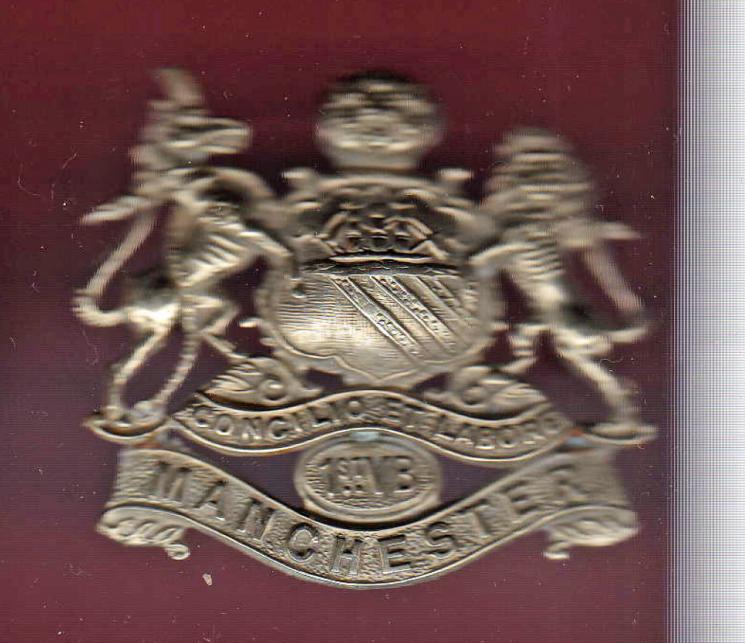 1st VB The Manchester Regiment Victorian OR's cap badge