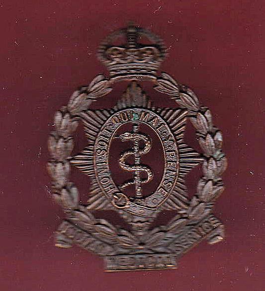 Indian Medical Service WW1 Officer's OSD cap badge