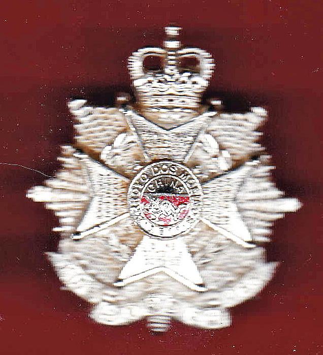 The Border Regiment staybright cap badge