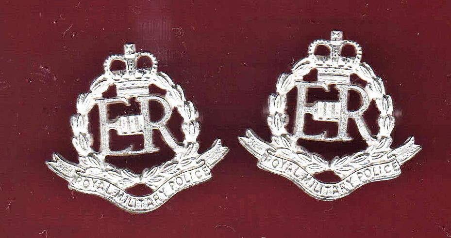 Royal Military Police Officers dress collar badges