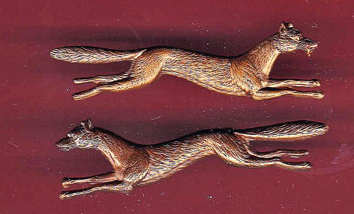 East Riding of Yorkshire Imperial Yeomanry collar badges badge