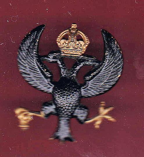 Scottish The Lanarkshire Yeomanry Officer's cap badge
