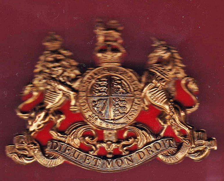 Life Guards OR's King's Crown pouch badge