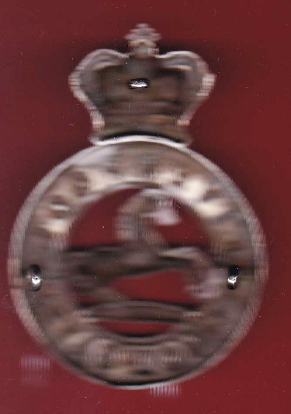 6th Vol. Batt. King's Liverpool Regiment Victorian Officer's / SNCO glengarry badge