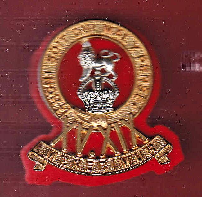 15th/19th King's Hussars OR's cap badge