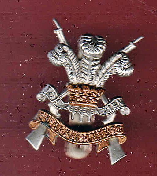 3rd Carabiniers Dragoon Guards OR's cap badge