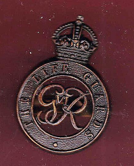 The Life Guards WW2 officer's OSD cap badge