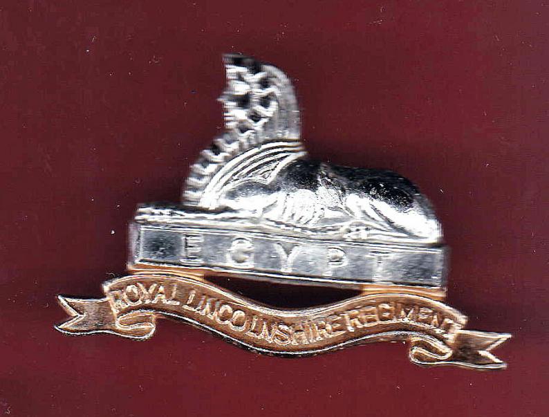 Royal Lincolnshire Regiment staybright cap badge