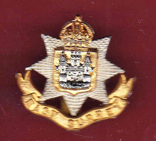 East Surrey Regiment K/C other ranks beret badge