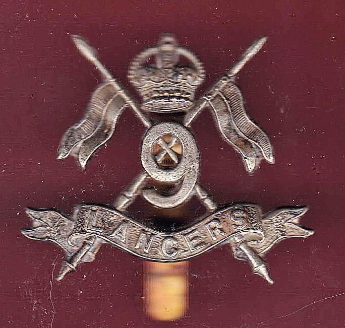 9th Queen's Royal Lancers OR's cap badge