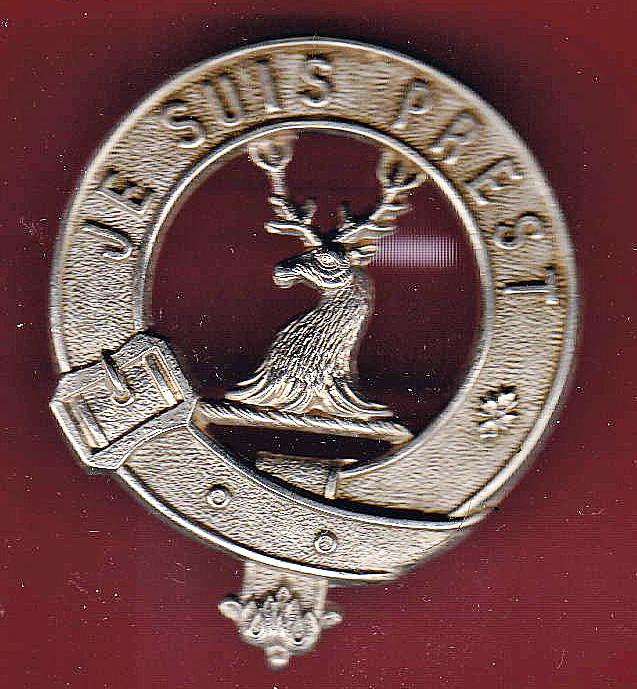 Scottish Lovat's Scouts Yeomanry OR's glengarry badge