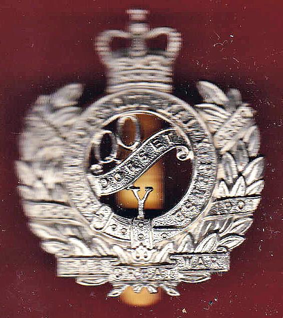 Queen's Own Dorset Yeomanry OR's cap badge