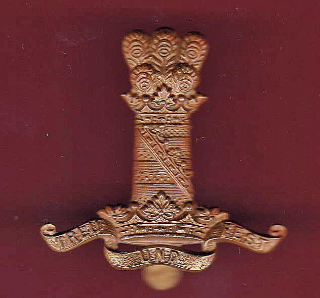 11th P.A.O. Hussars OR's cap badge