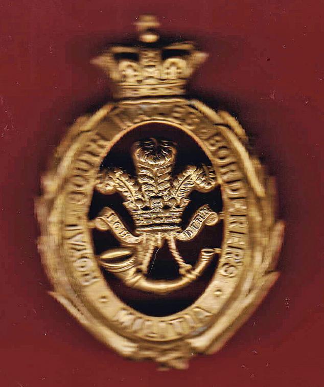 Welsh. Royal South Wales Borderers Militia Victorian OR’s glengarry badge