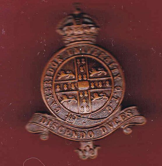 Cambridge University O.T.C. cap badge