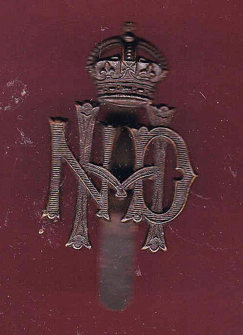 North Devon Hussars WW1 OR's cap badge