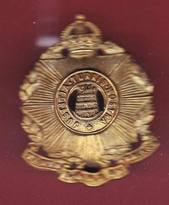 10th County of London Regiment Hackney Rifles OR's cap badge