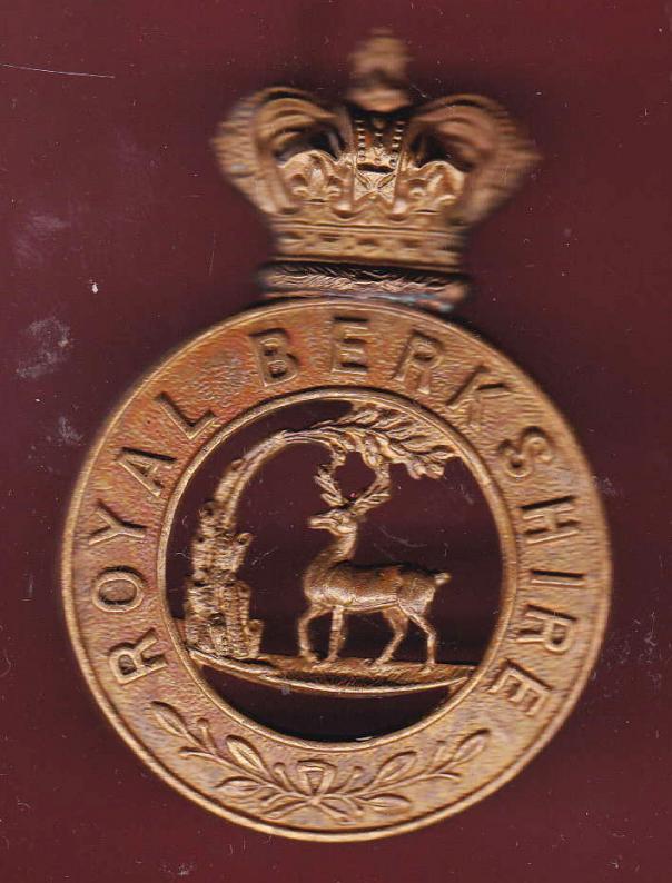 The Royal Berkshire Regiment Victorian glengarry badge