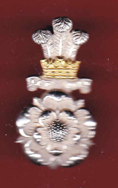 Yorkshire Hussars Yeomanry Officer's dress cap badge