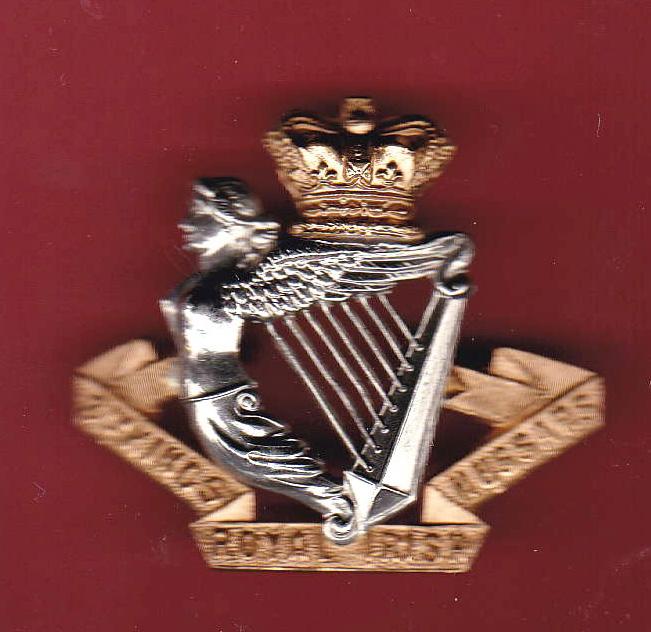8th King's Royal Irish Hussars Victorian OR's cap badge