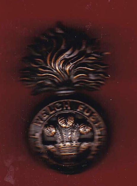 Royal Welch Fusiliers  Regiment Officer's OSD cap badge
