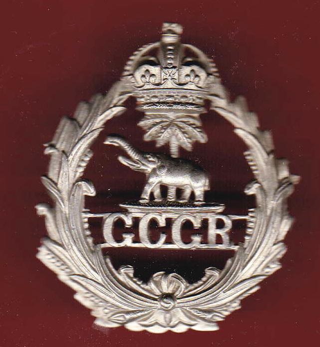 Gold Coast Government Railways Battalion cap badge