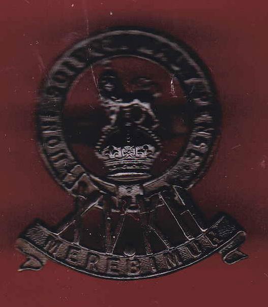 15th King's Hussars WW1 Officer's OSD cap badge