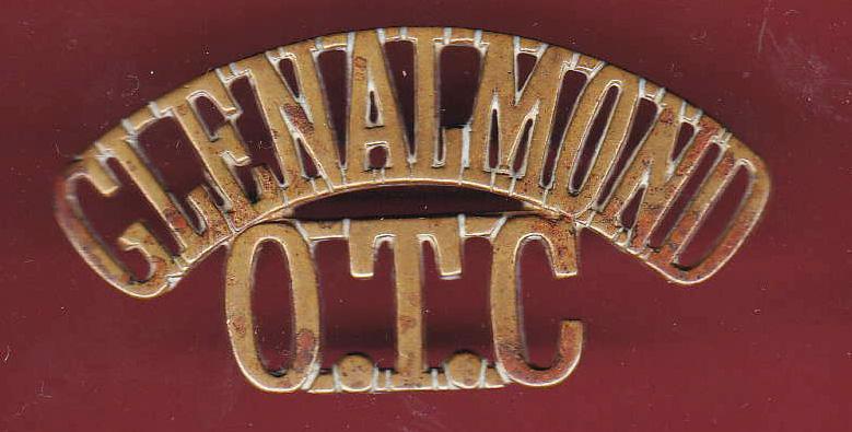 GLENALMOND / O.T.C. shoulder title