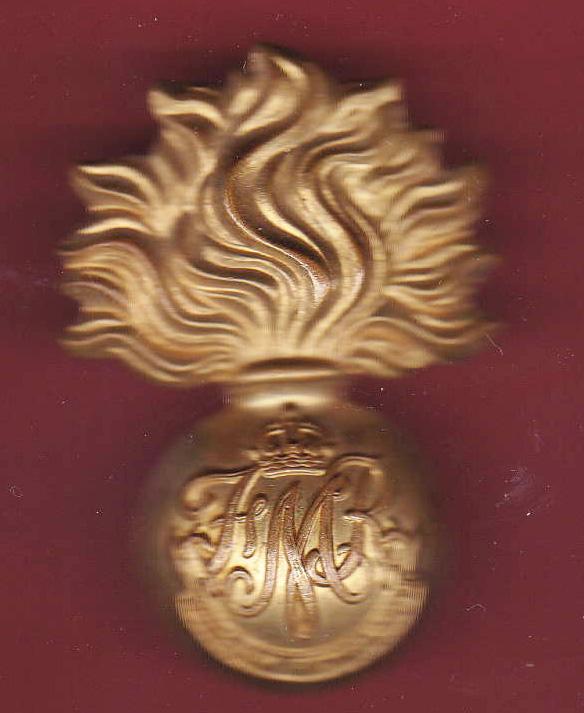 Canadian Les Fusiliers Mont Royal WW2 cap badge