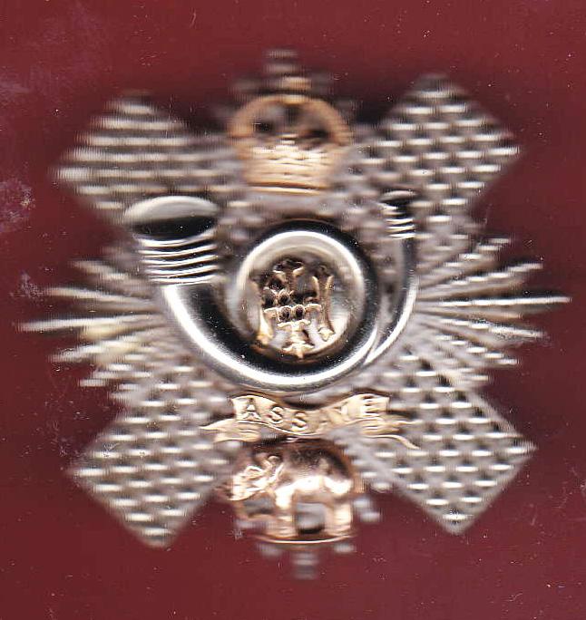 Scottish Highland Light Infantry Officer's  shako / glengarry badge