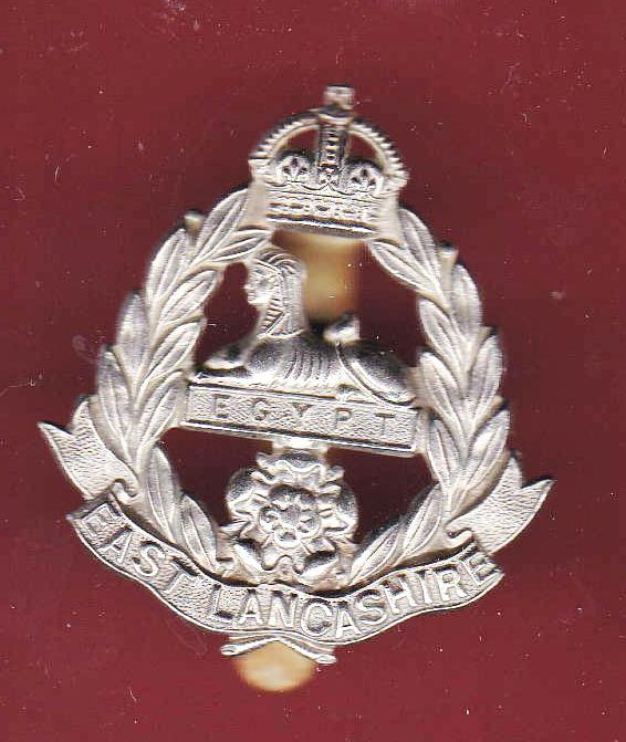 V.B. Bn. East Lancashire Regiment  cap badge