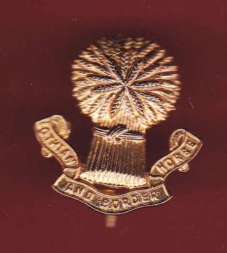 Scottish Lothian & Border Horse Yeomanry sweetheart badge