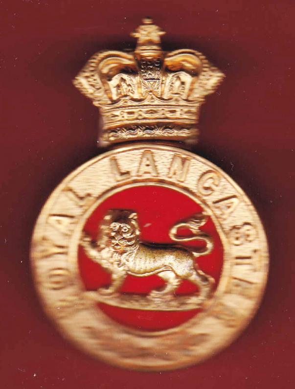 The Royal Lancaster Regiment Victorian glengarry badge