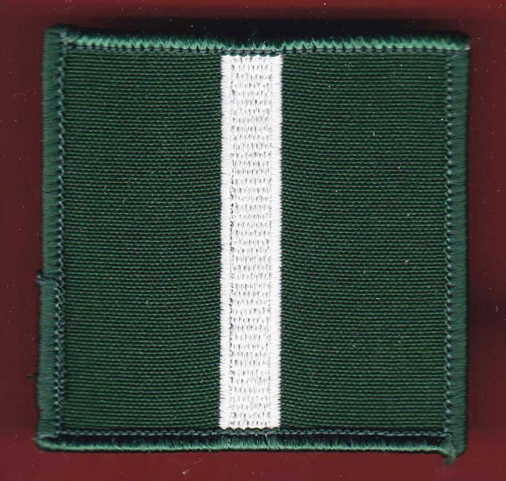 The Green Howards TRF cloth patch