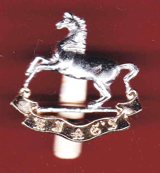 King's Liverpool Regiment staybright cap badge