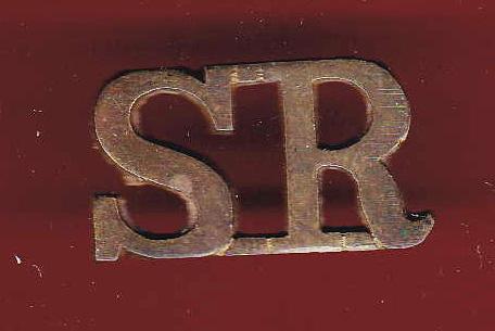S.R. Cameronians Scottish Rifles shoulder title