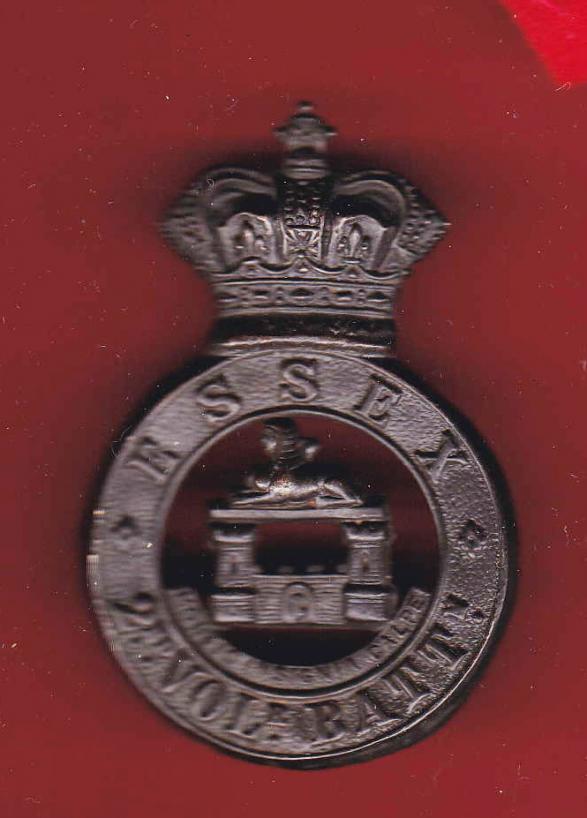 2nd VB The Essex Regiment Victorian glengarry badge