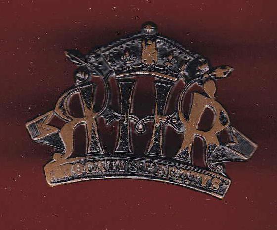 Robin Hood Rifle Victorian cap badge
