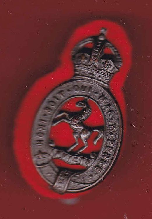 Royal East Kent Yeomanry OR's cap badge