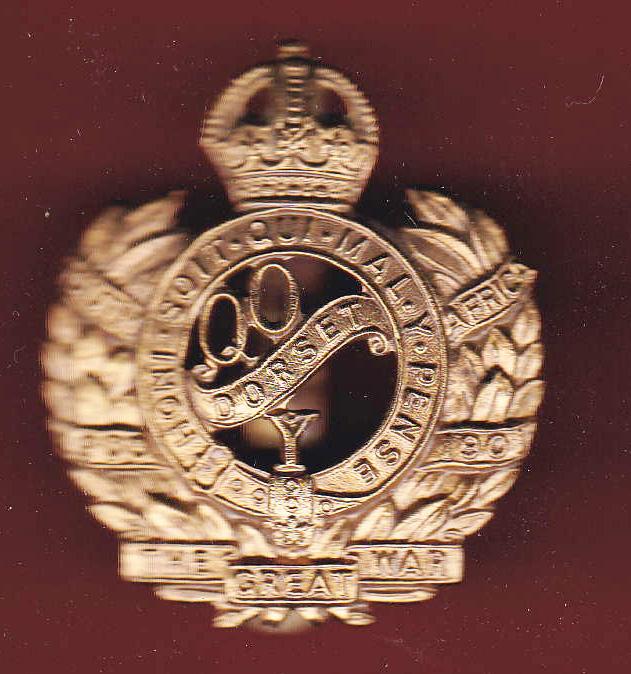 Queen's Own Dorset Yeomanry OR's cap badge