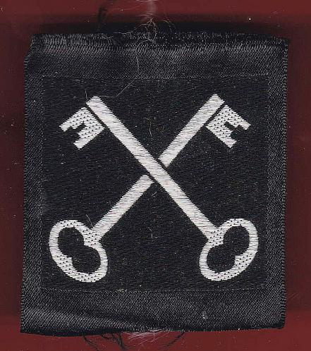 2nd Infantry Division cloth formation sign