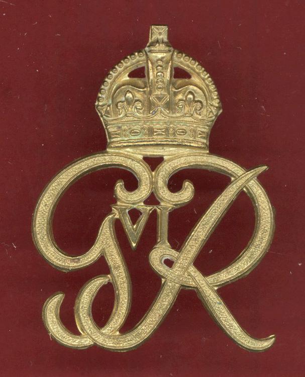 The Norfolk Yeomanry KORR WW2 OR's cap badge