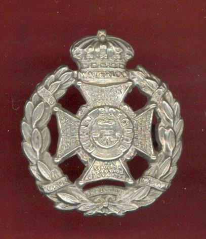 The Rifle Brigade Prince Consort's Own Victorian field service cap badge