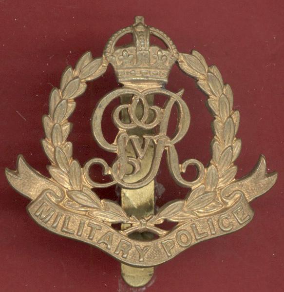 Corps of Military Police WW1 cap badge